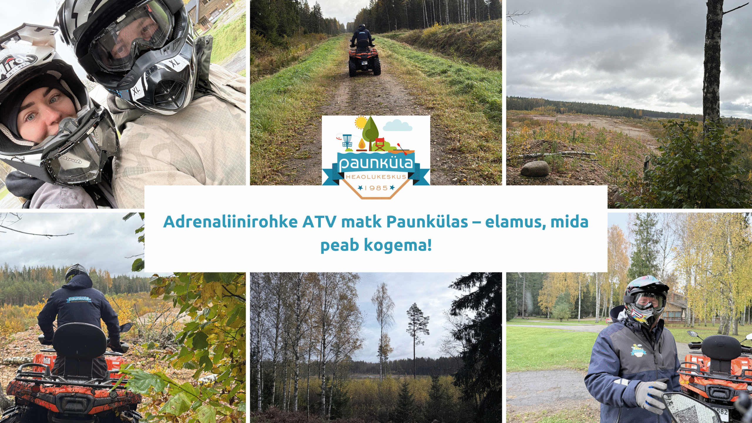 Adrenaliinirohke ATV matk Paunkülas – elamus, mida peab kogema!