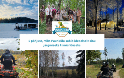 5 põhjust, miks Paunküla sobib ideaalselt sinu järgmiseks tiimiürituseks