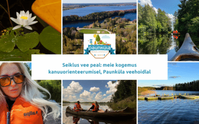 Seiklus vee peal: meie kogemus kanuuorienteerumisel, Paunküla veehoidlal