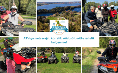 ATV-ga metsarajal: korralik võidusõit mitte rahulik kulgemine!