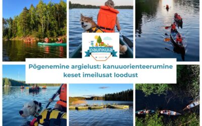 Põgenemine argielust: kanuuorienteerumine keset imeilusat loodust